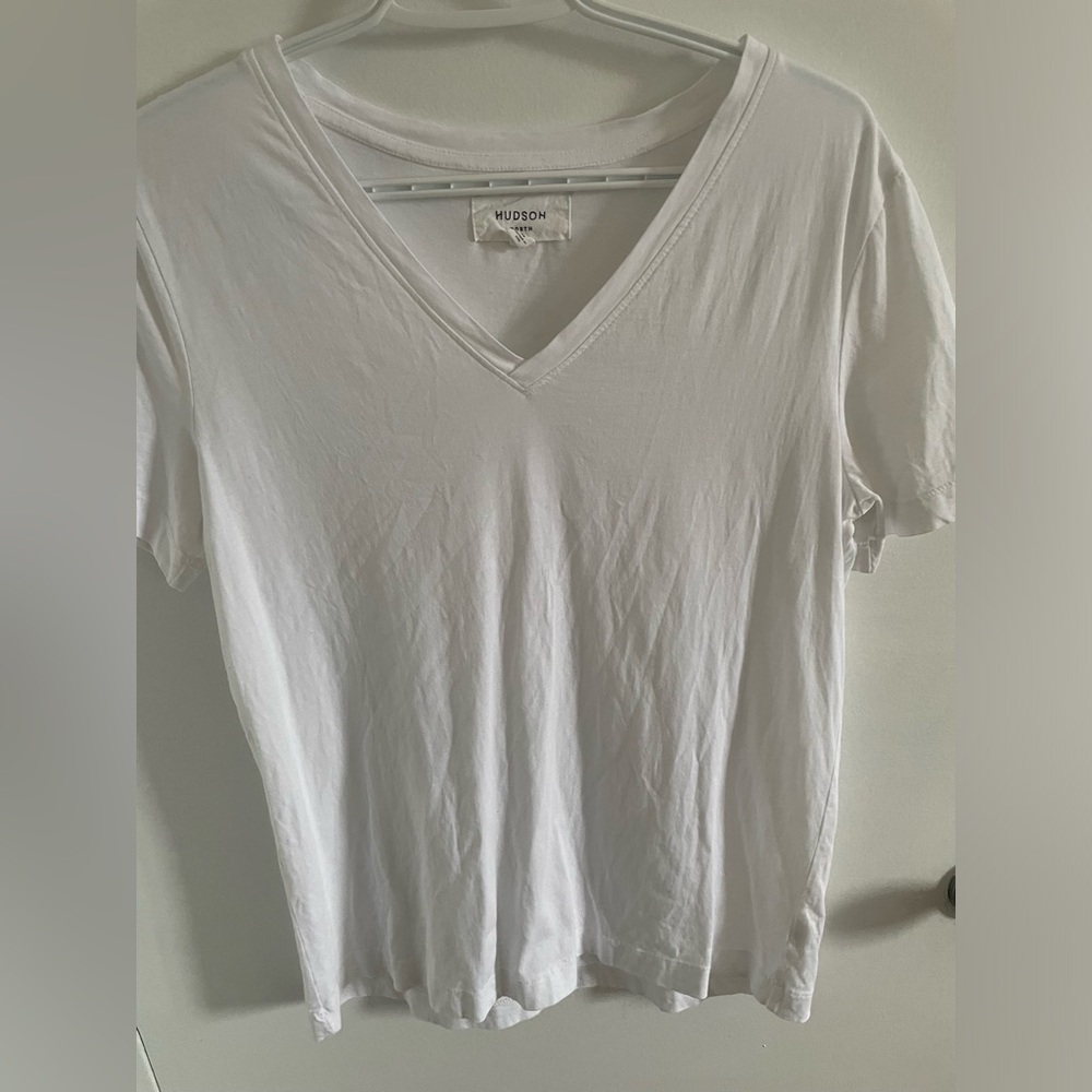 NWOT Hudson North White T-Shirt, M
